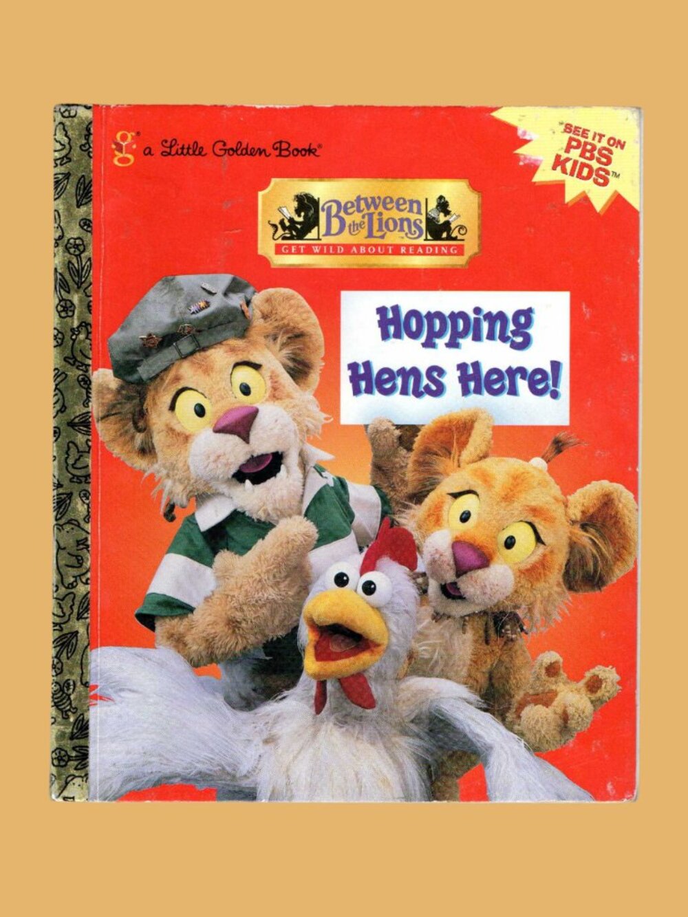 5/$20 Hopping Hens Here! Between the Lions Little Golden Book